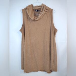 LA THREADS women's sleeveless, high neck top size (22/24)